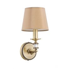 Merano kinkiet E14/40W patyna + abażur 43